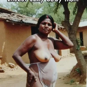 Curvaceous Indian bhabhi posing confidently outdoors