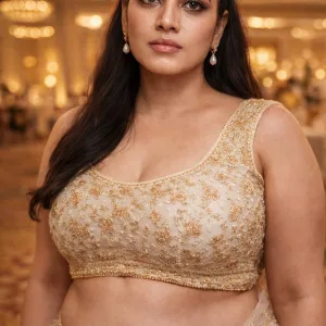 Glamorous Indian Bhabhi in Traditional Attire